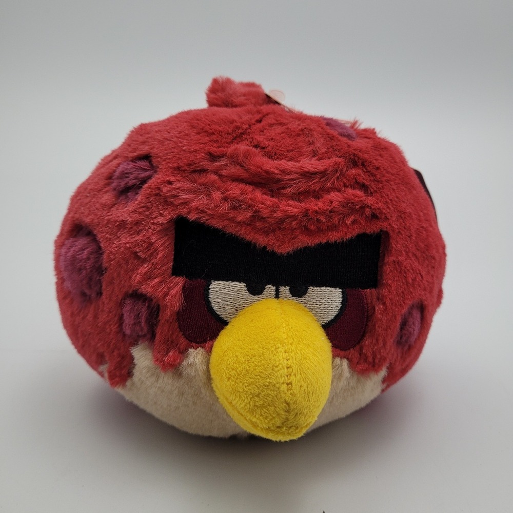 Angry Birds Terence Big Brother Plush No Sound 2010 With Tags